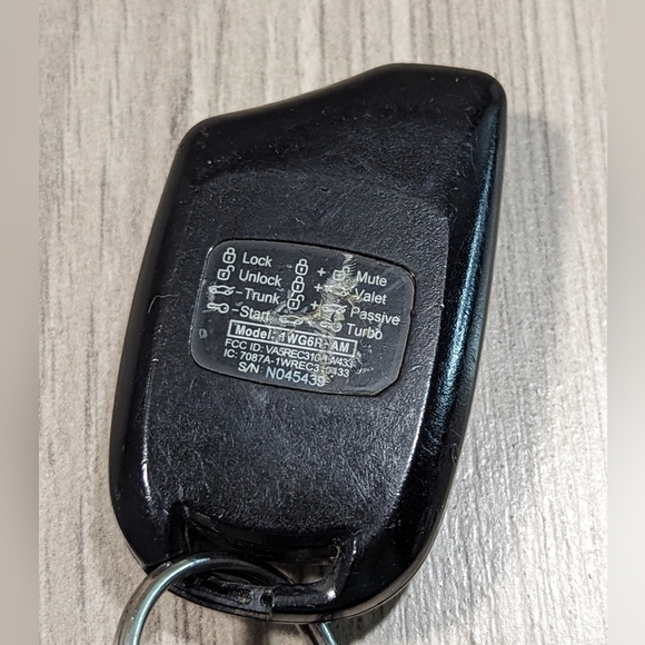 COMPUSTAR REMOTE 1WG6R-AM KEY FOB KEYLESS ENTRY Ford F-150 2010 Replacement - Picture 6 of 7